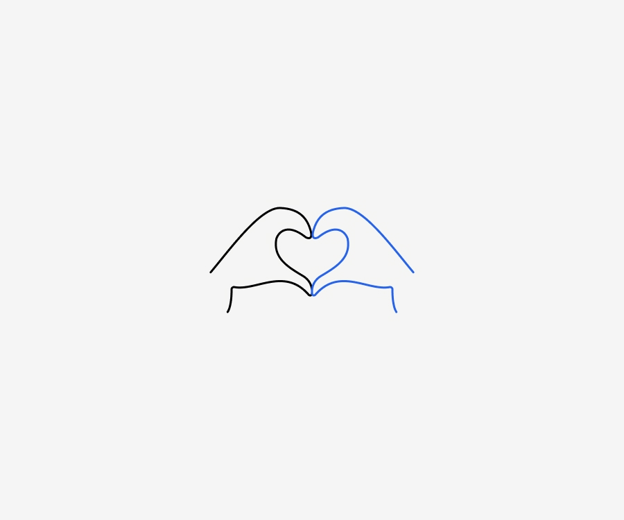 Hands-in-shape-of-a-heart