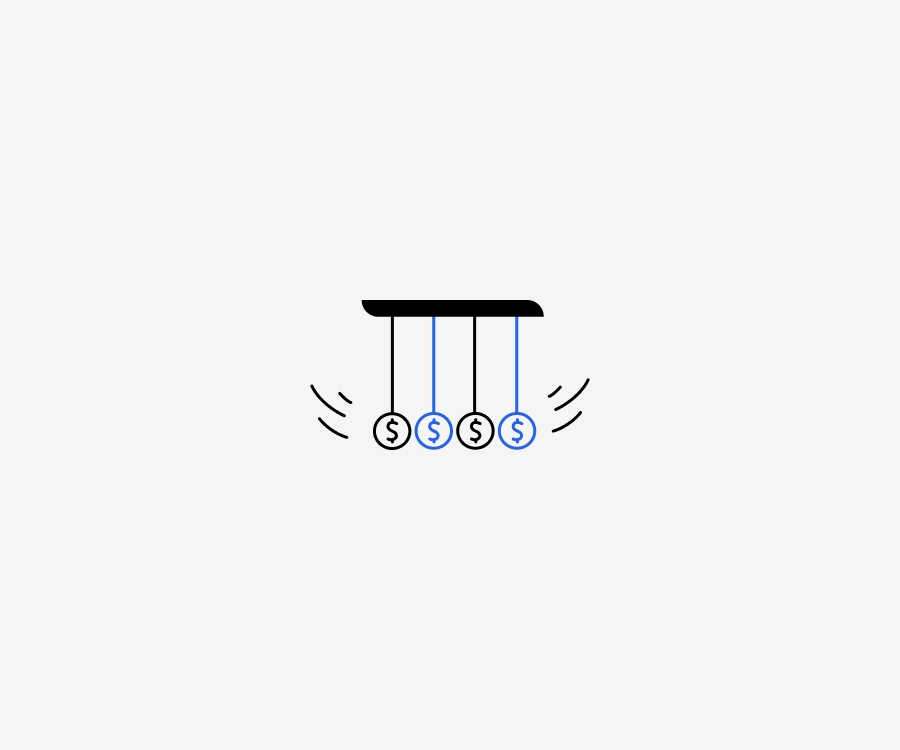 Newtons-cradle-in-full-stop