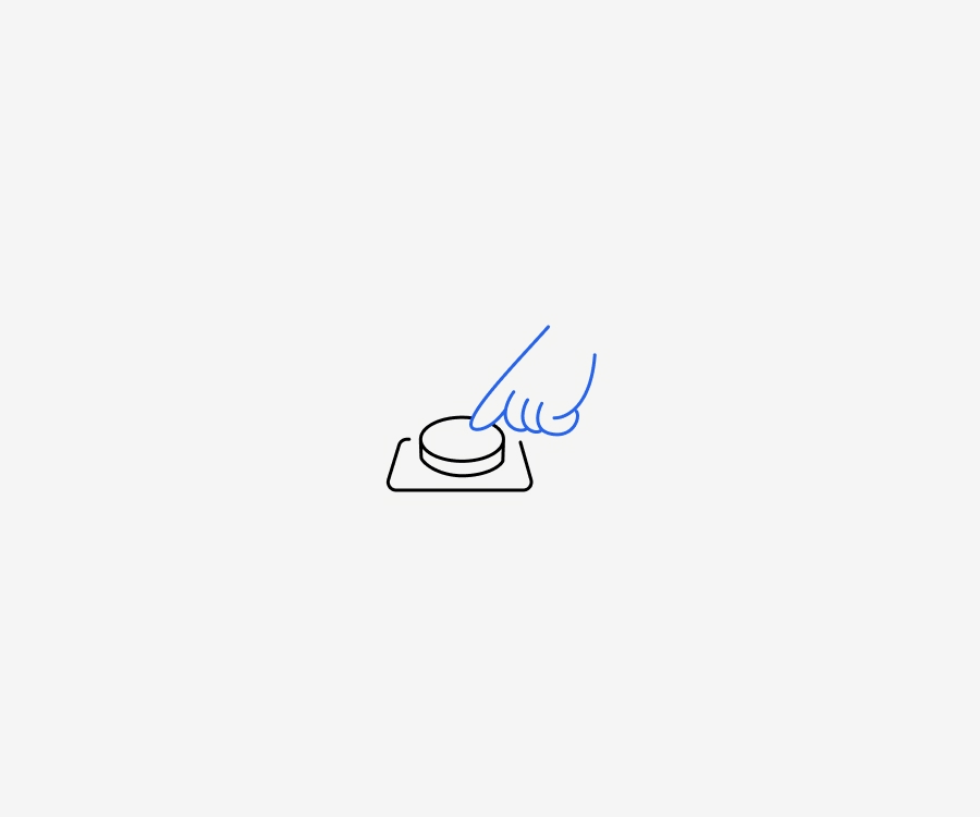 Finger-pressing-button