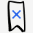 bookmark-x