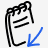 file-arrow-down-left