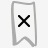 bookmark-x