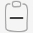 clipboard-minus