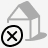 house-x-circle