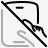 tablet-hand-slash