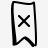 bookmark-x