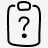 clipboard-question