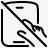 tablet-hand-slash