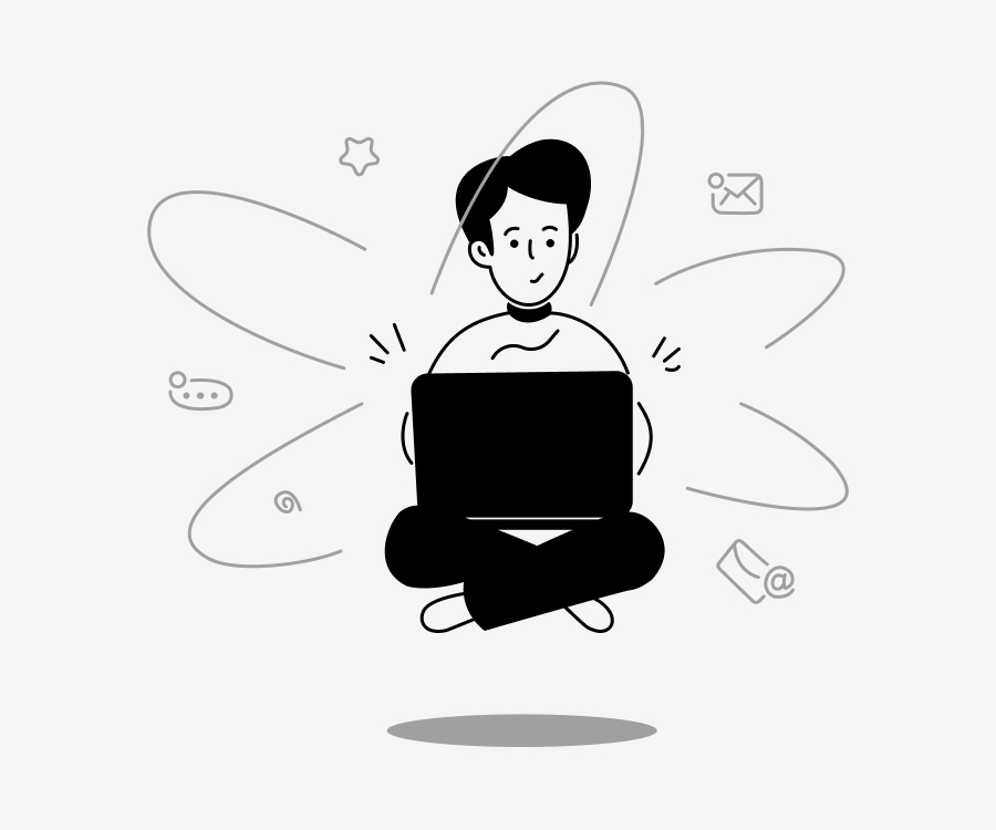 On-the-laptop