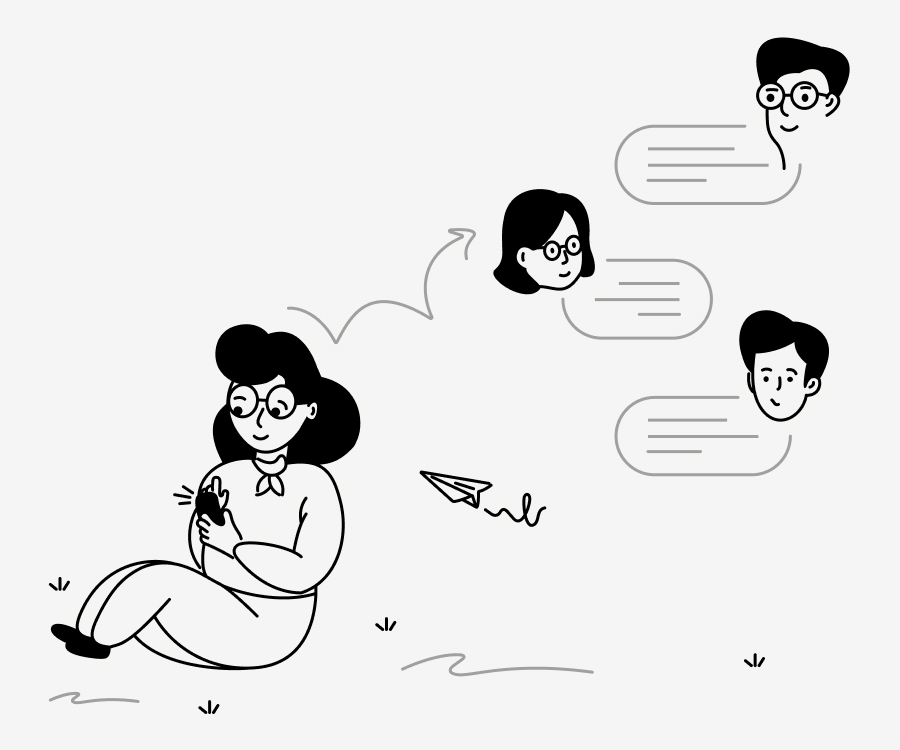 Online-communication