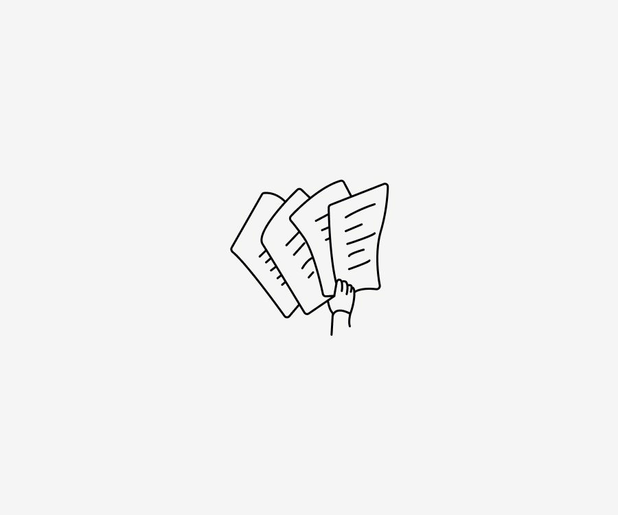 Hand-holding-papers