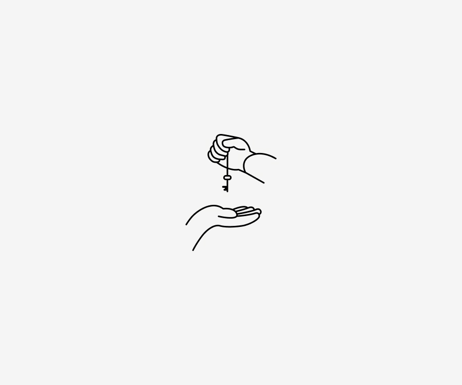 Handing-key
