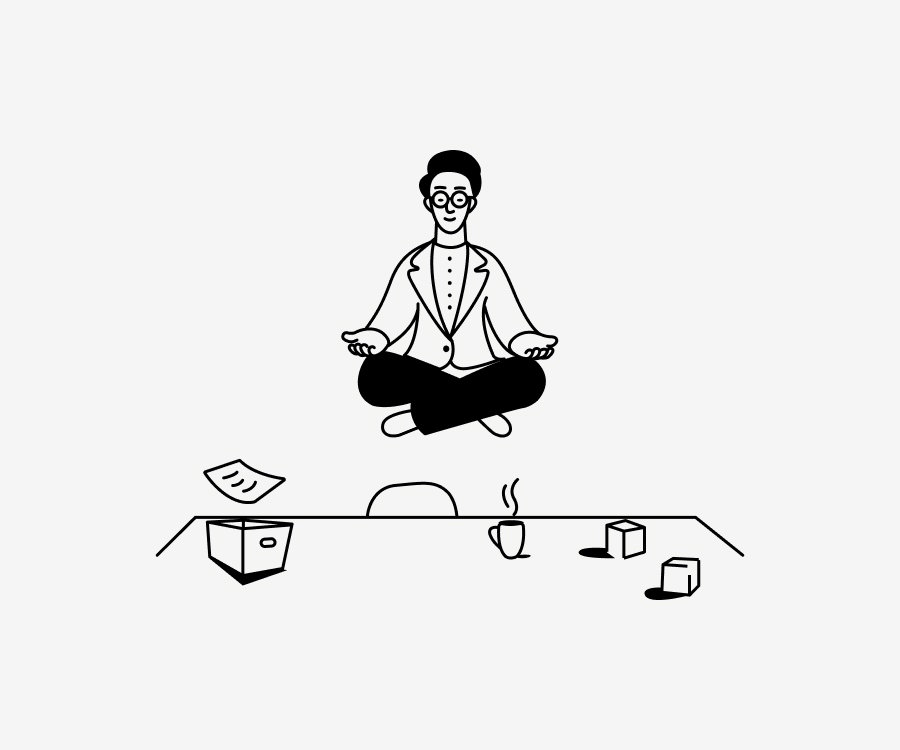 Meditating