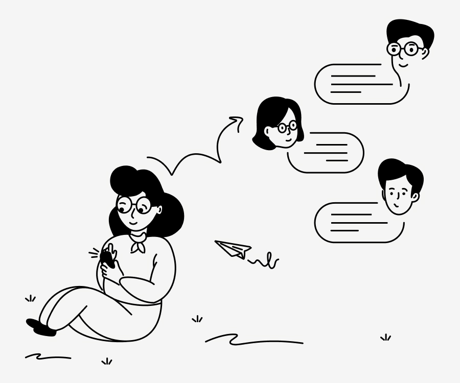 Online-communication