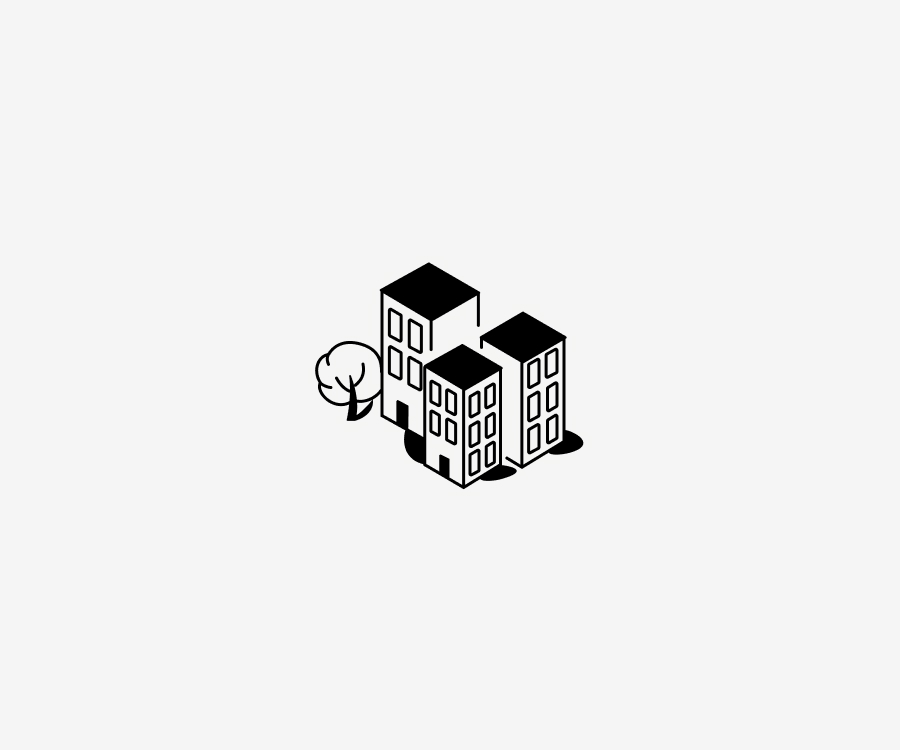 Three-buildings
